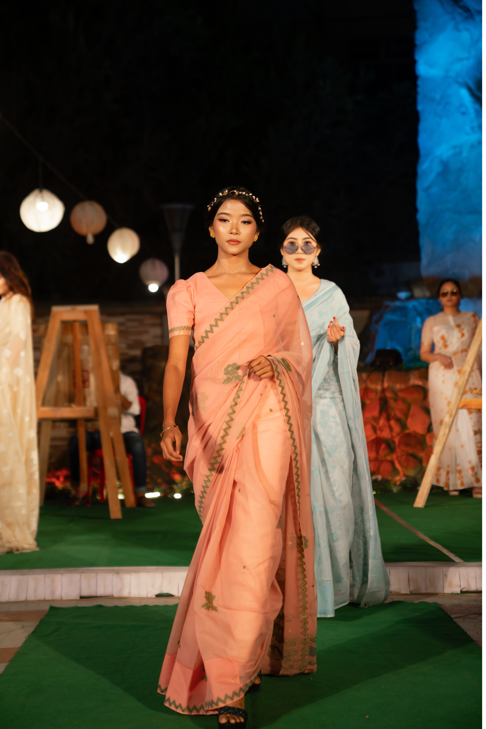 SS Saree – Dusty Rose