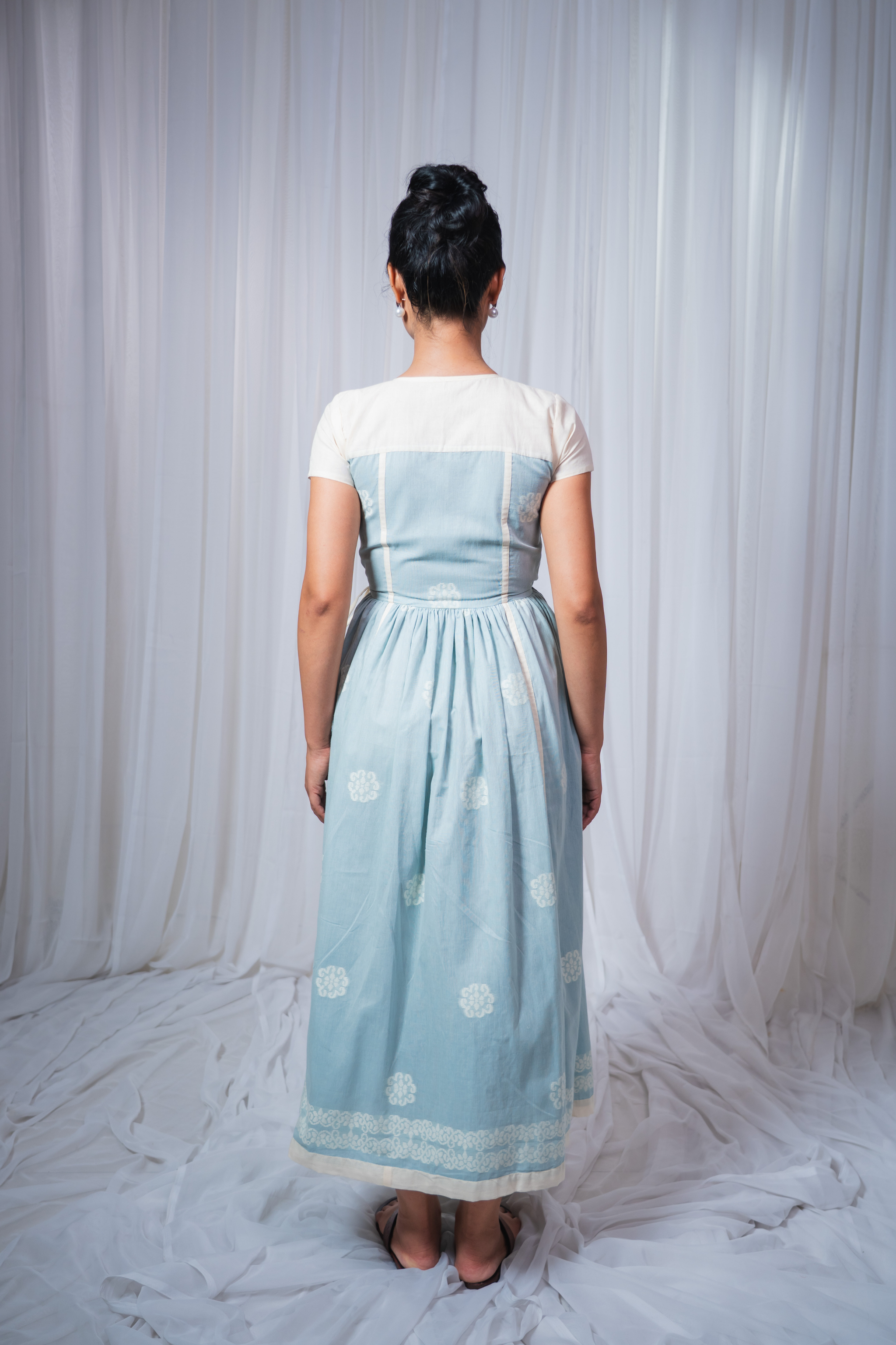 ETA Eya Fusion Kurti Set – Turquoise