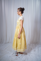ETA Eya Fusion Kurti Set – Yellow