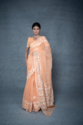 Ema Saree – Peach