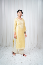 ETA Leima – Yellow Kurti Set
