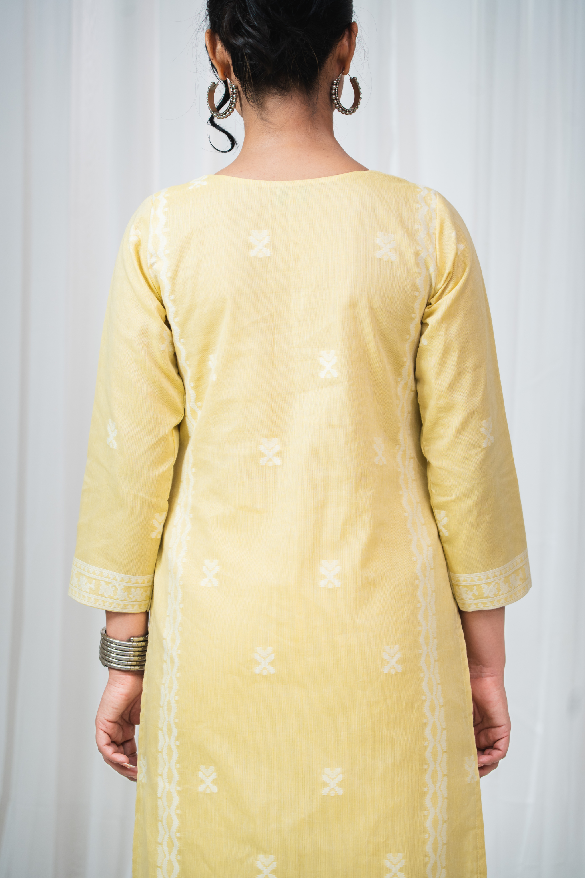 ETA Leima – Yellow Kurti Set