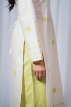 Eta Anou Fusion Kurti Set – Pista Green