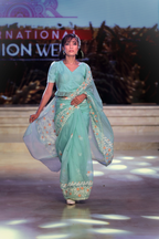 Ema saree Turquoise