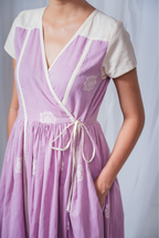 ETA Eya Fusion Kurti Set – Lavender