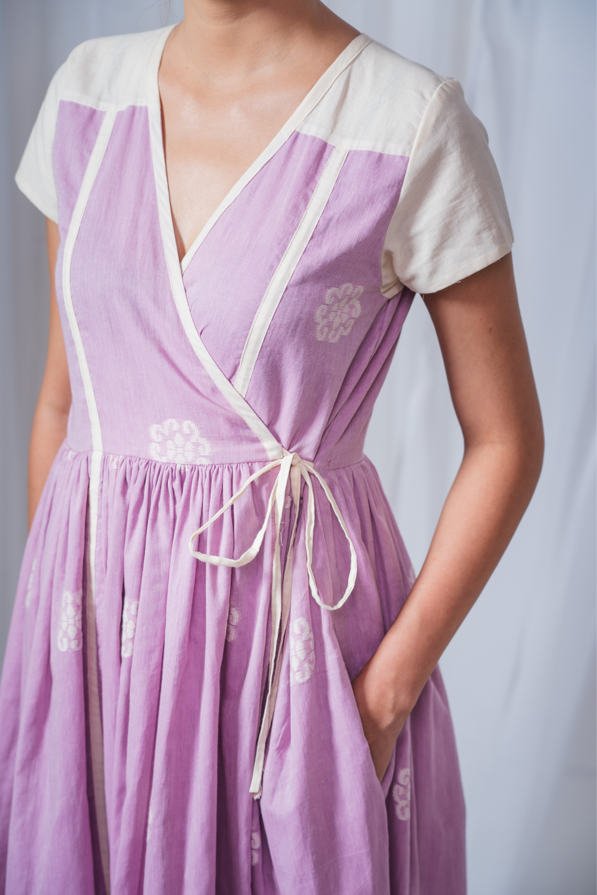 ETA Eya Fusion Kurti Set – Lavender