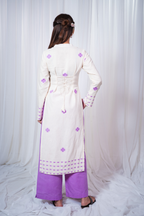 ETA Anou Premium Cotton Lavender Kurta Set