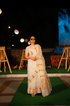 Geo Heritage Saree – Mustard