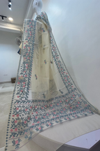Ema Saree – Cream