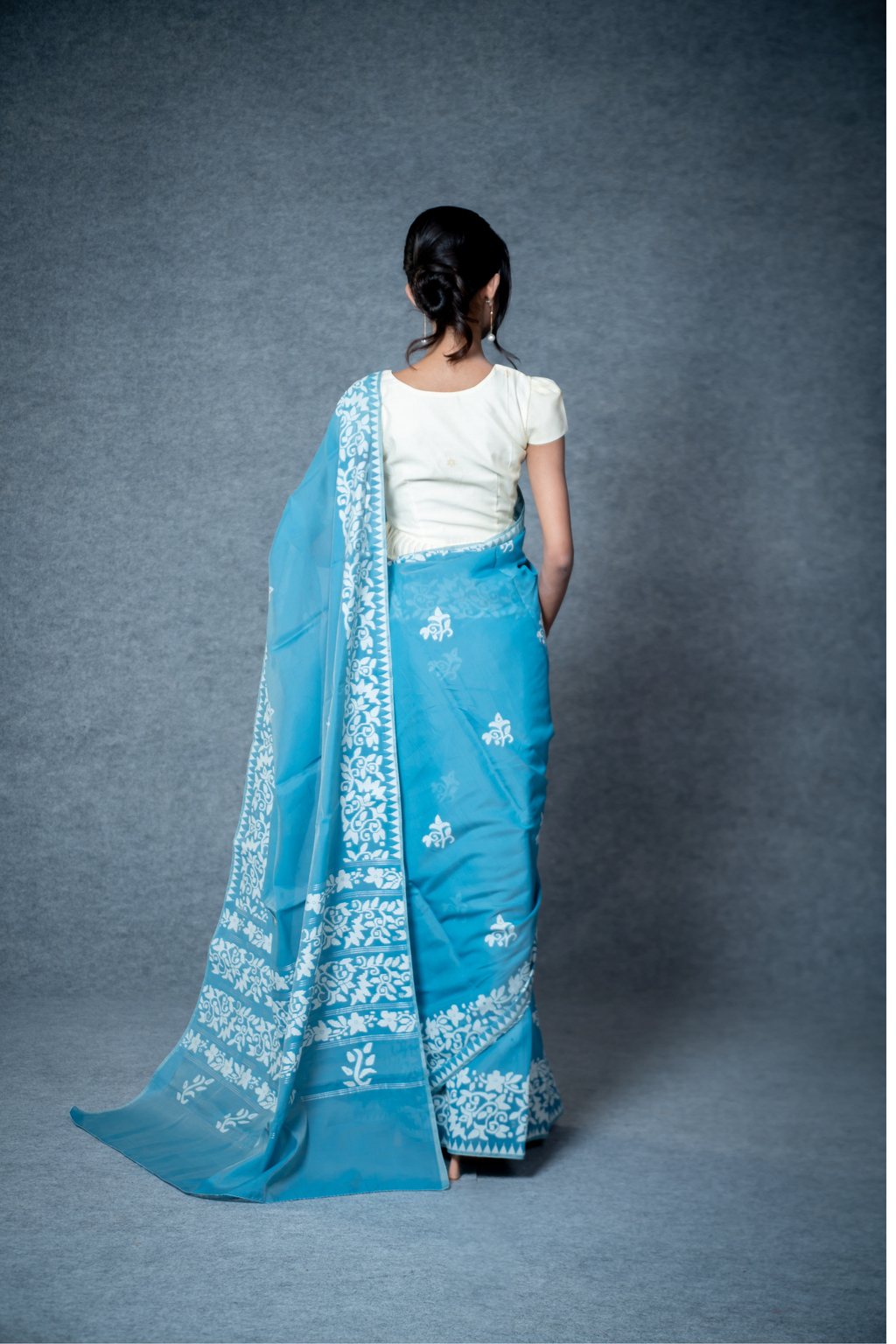 Floral 00 Cobalt