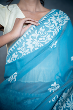 Floral 00 Cobalt