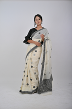 Neshi Saree Black