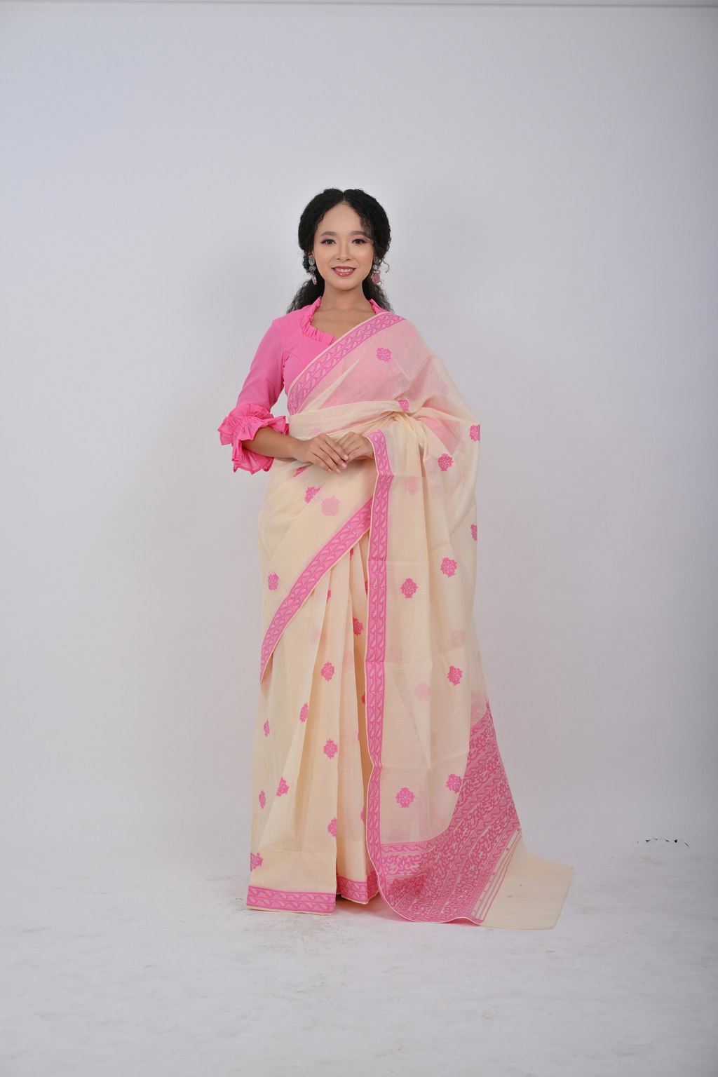 Neshi Saree – Pink