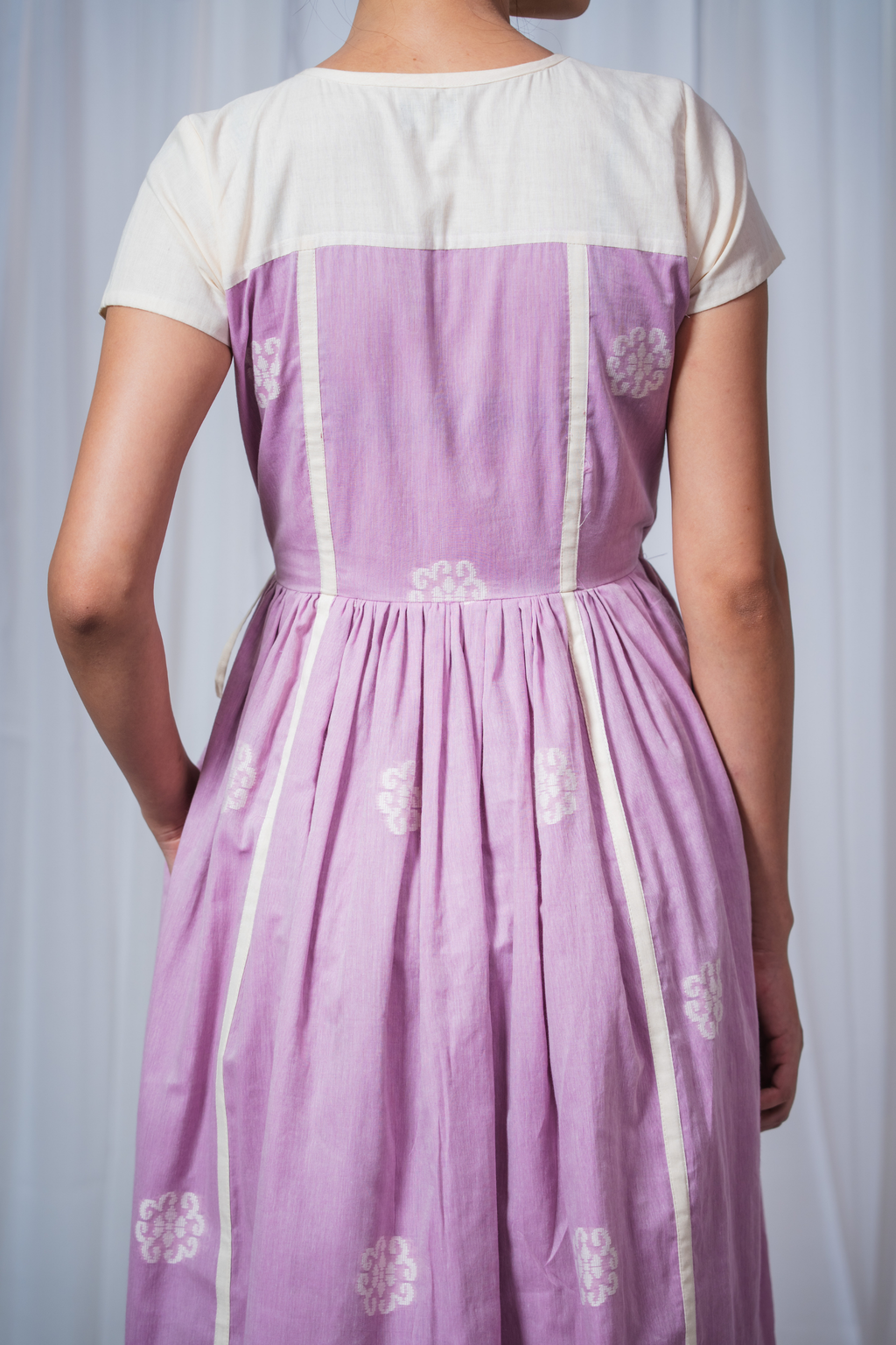 ETA Eya Fusion Kurti Set – Lavender