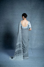 Marei Pareng Saree – Quarry Black