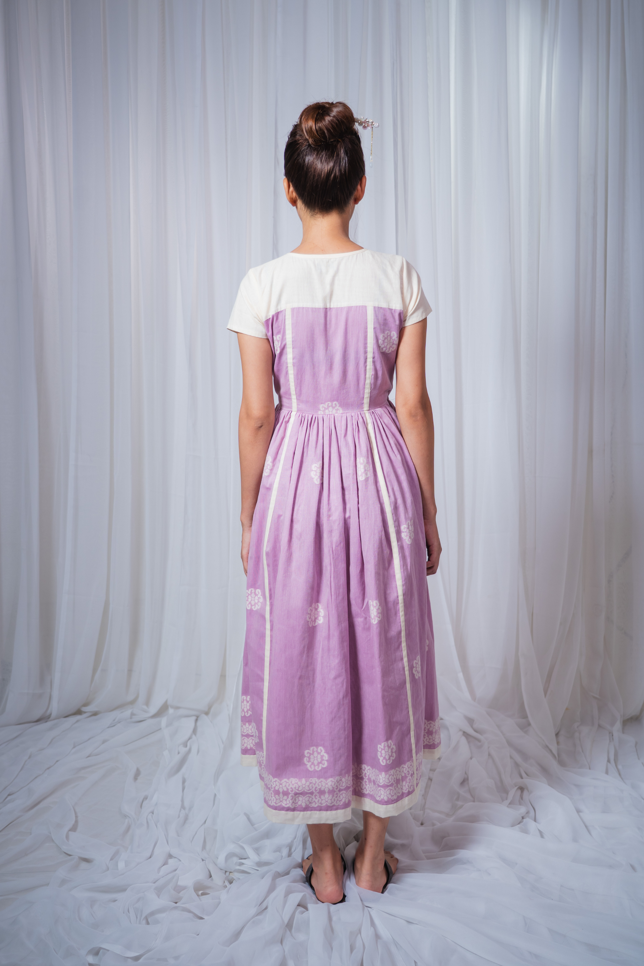 ETA Eya Fusion Kurti Set – Lavender