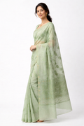 Angoor Saree Basil