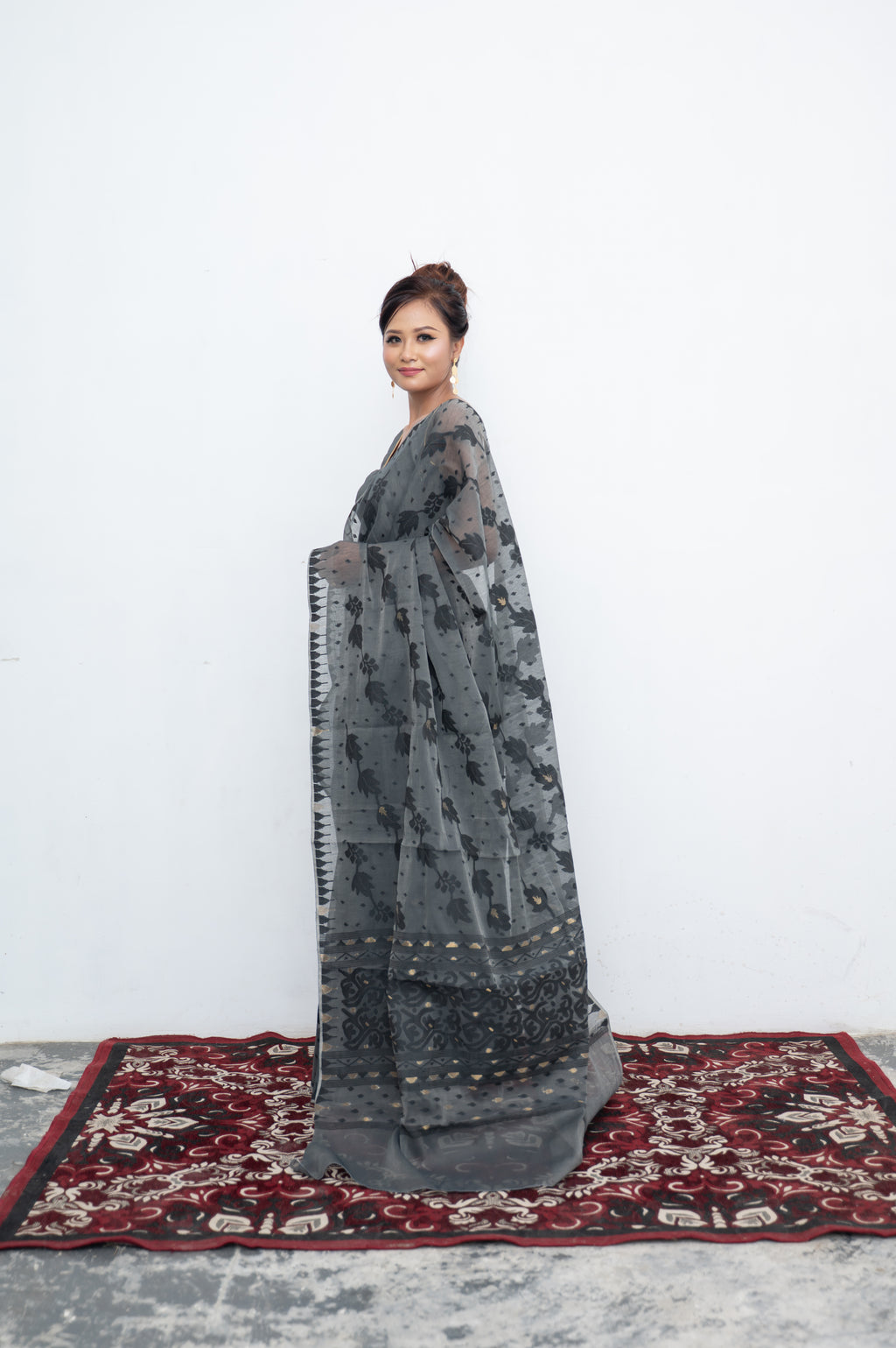 Angoor Saree Black