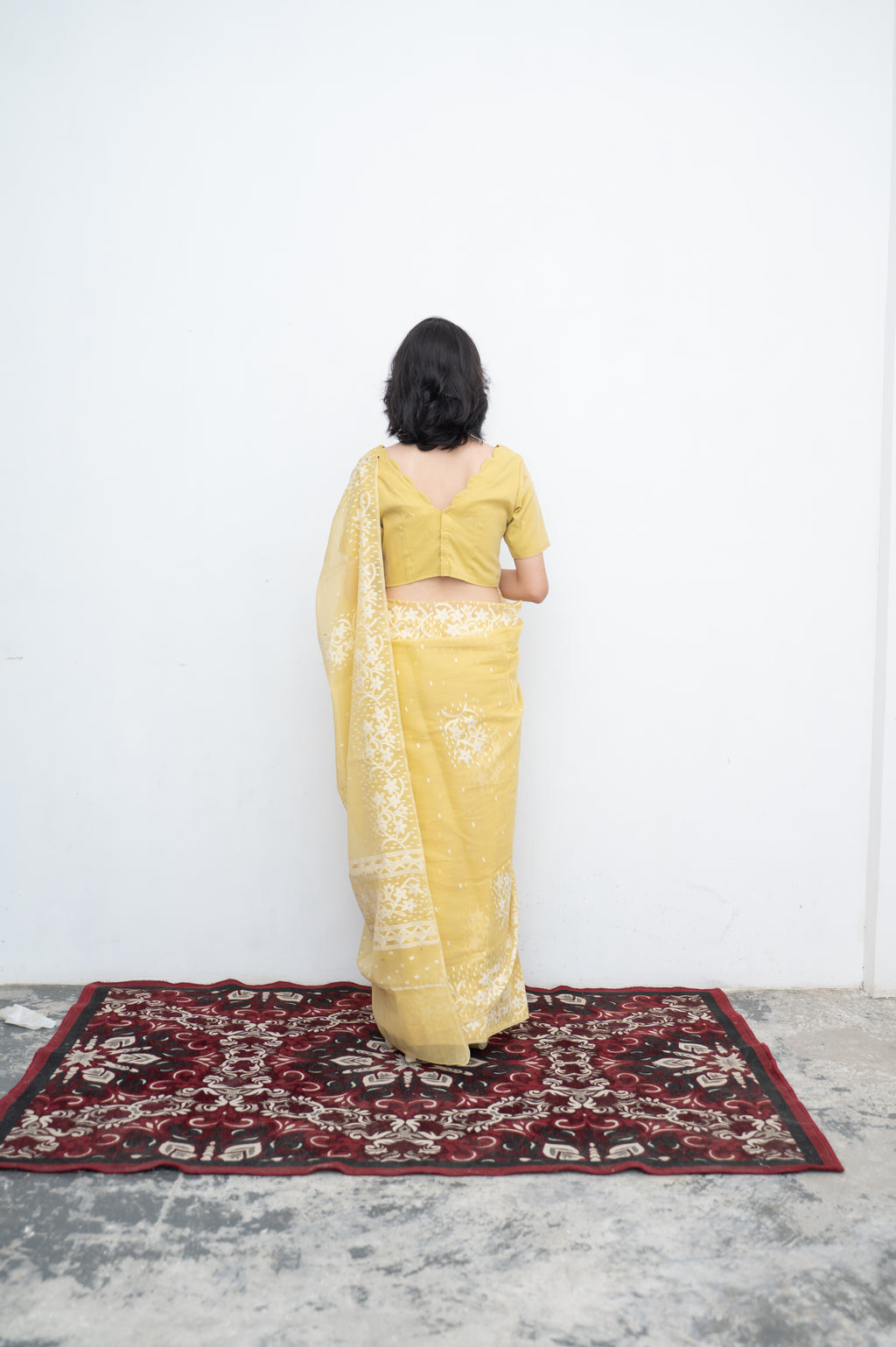 Leirang Saree Yellow