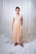ETA Eya Fusion Kurti Set- Peach