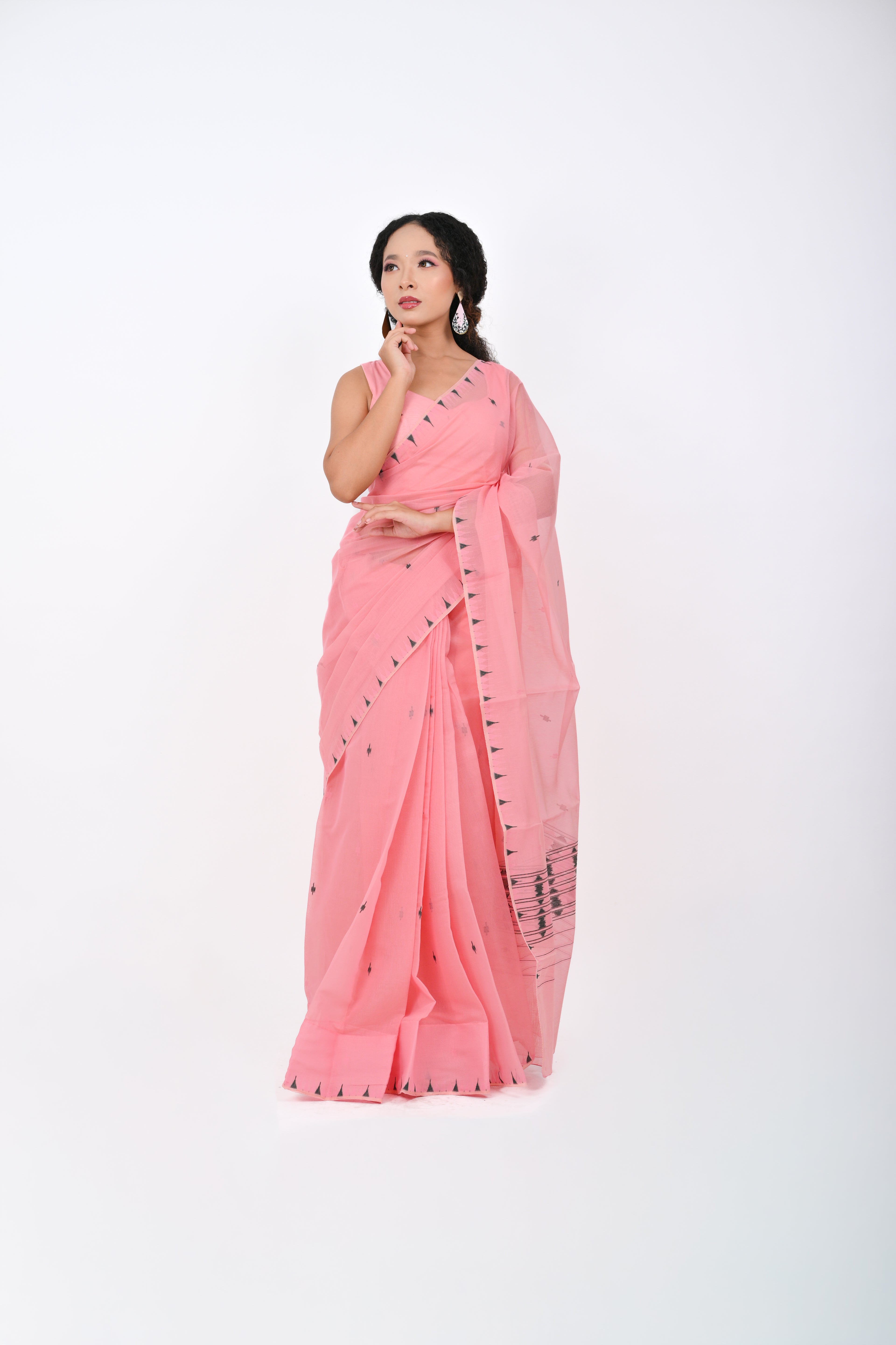 Everyday Saree – Pink