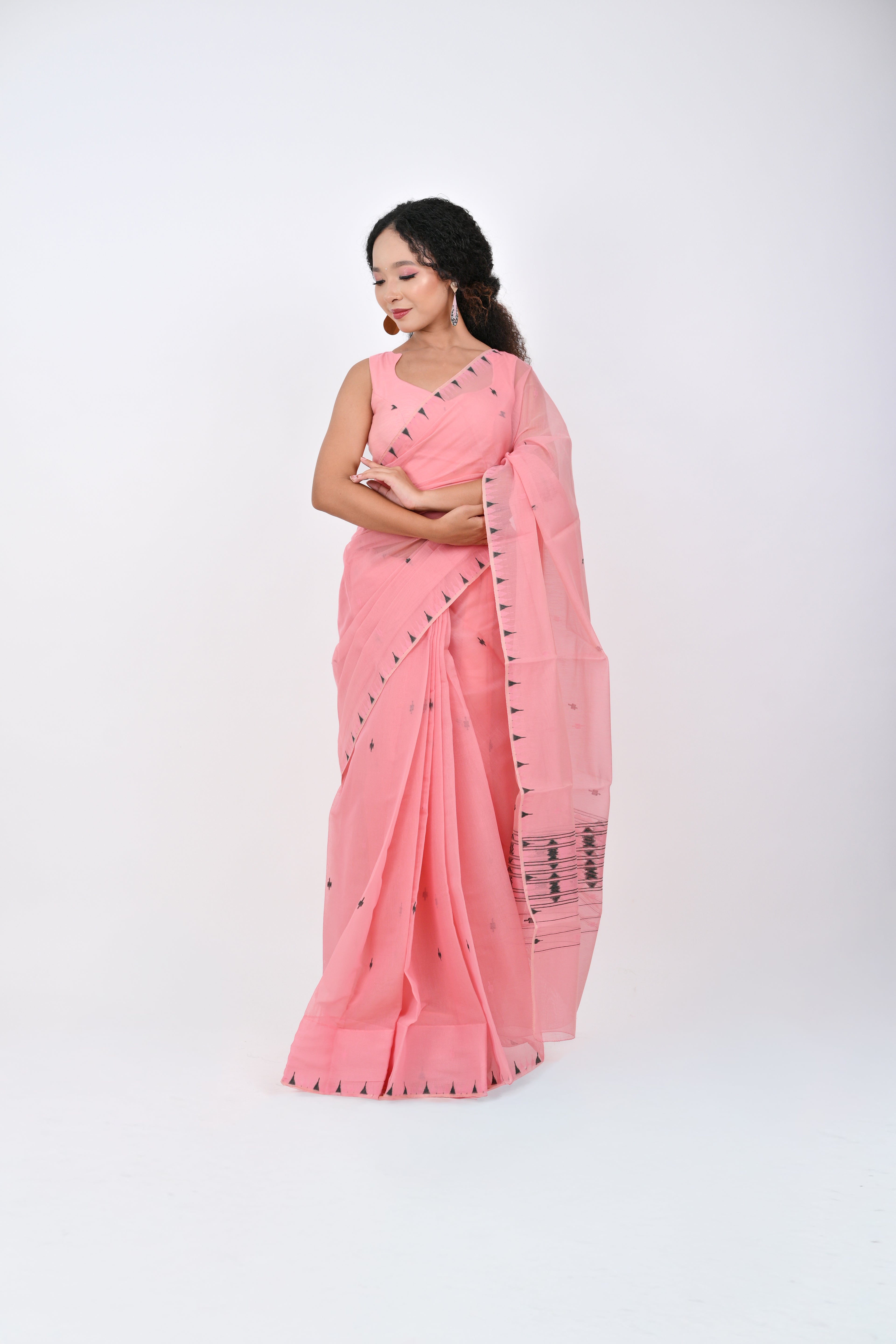 Everyday Saree – Pink