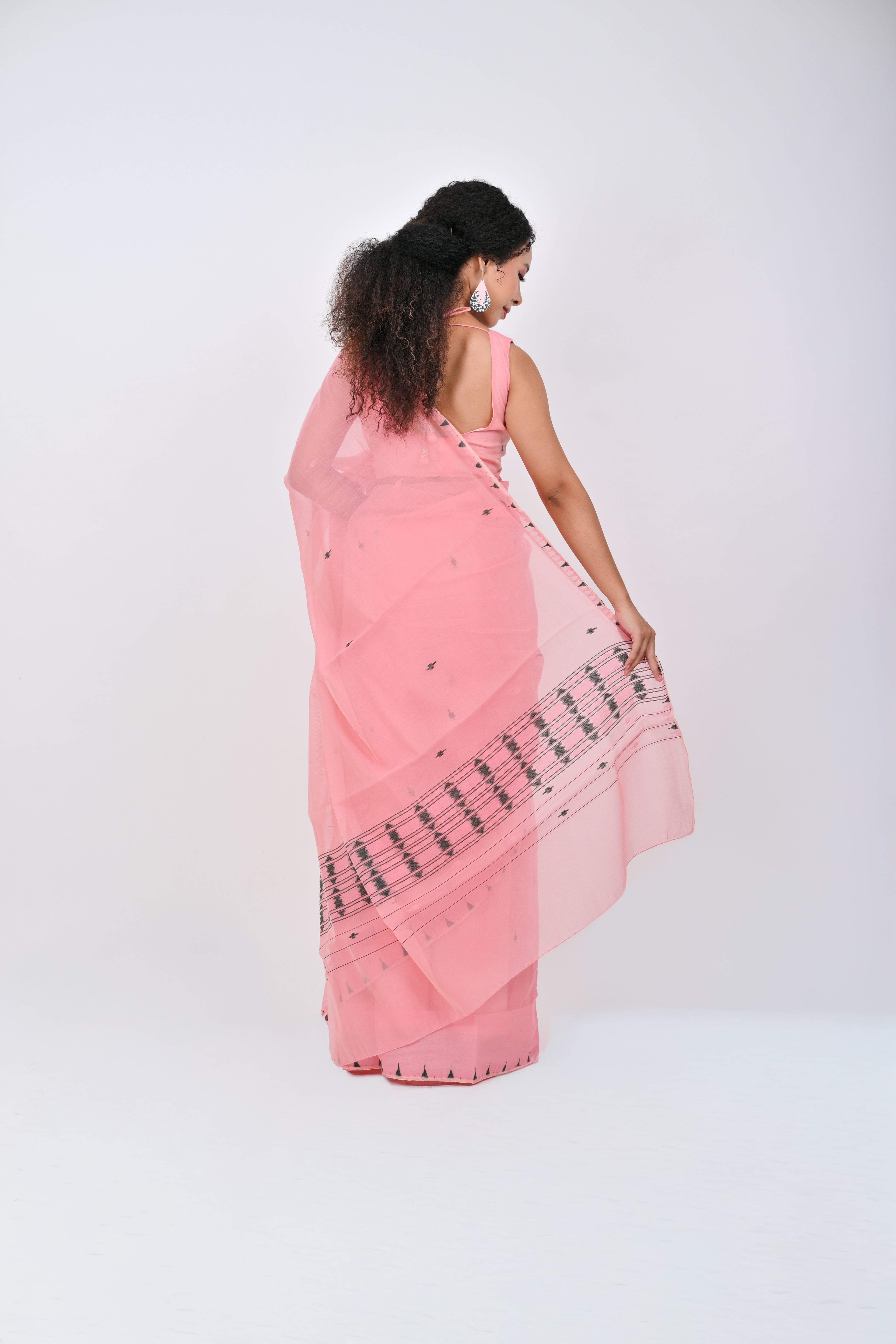Everyday Saree – Pink