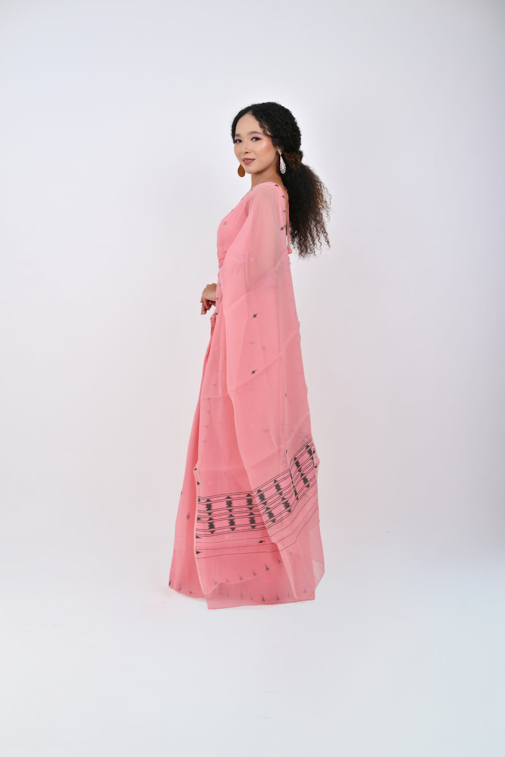 Everyday Saree – Pink