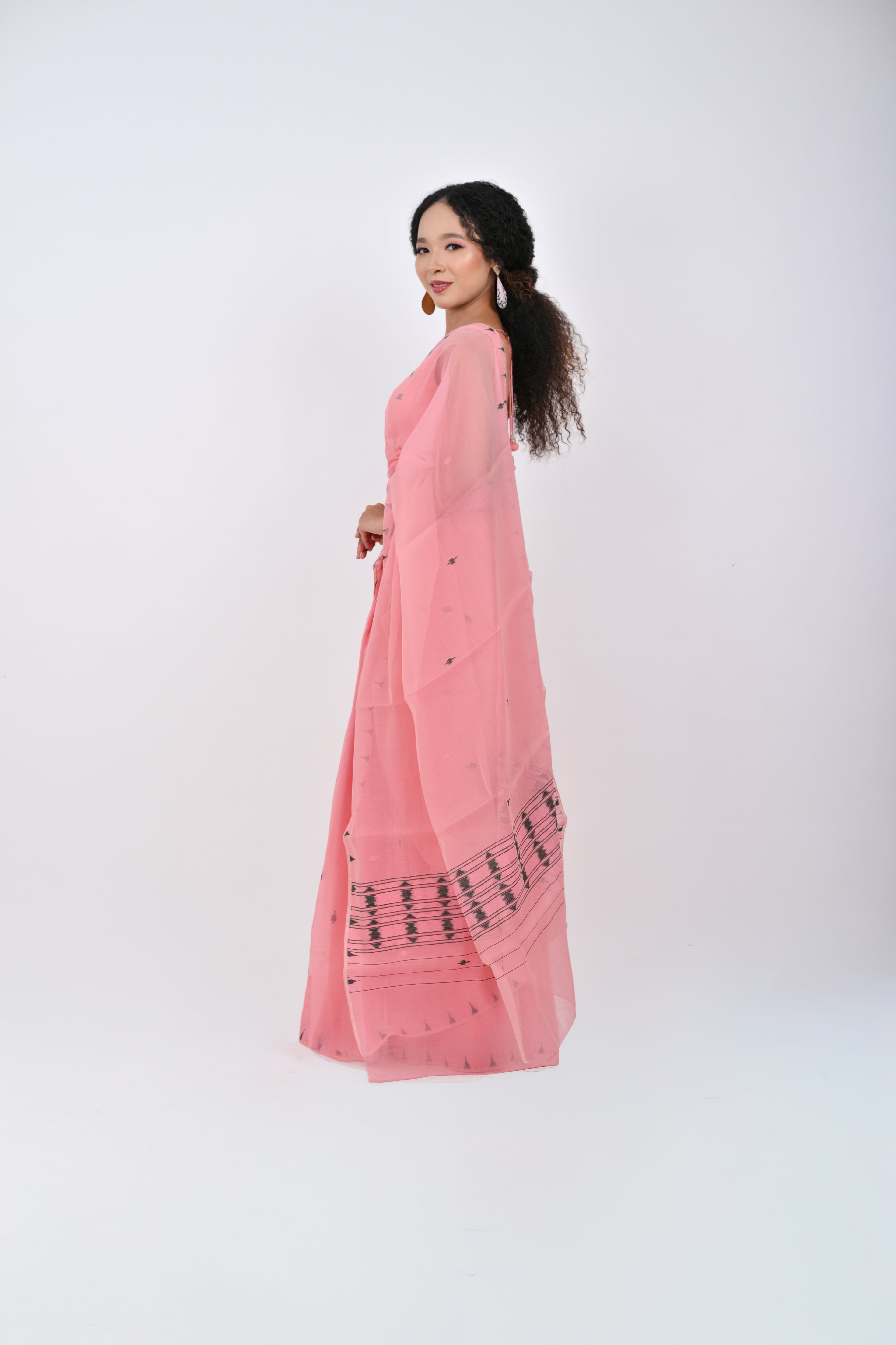 Everyday Saree – Pink
