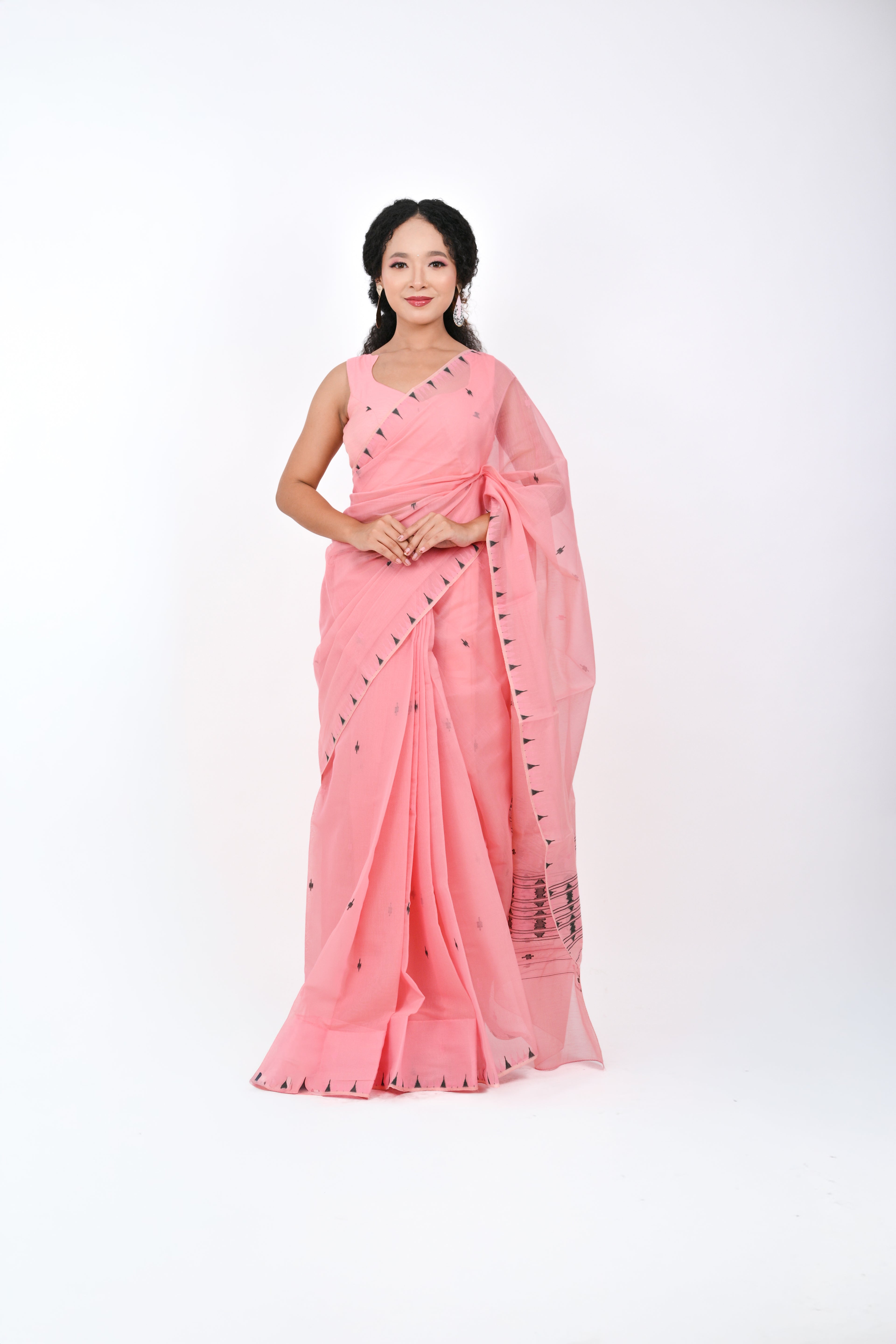 Everyday Saree – Pink