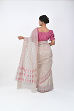 Ahum Saree – Magenta Pink