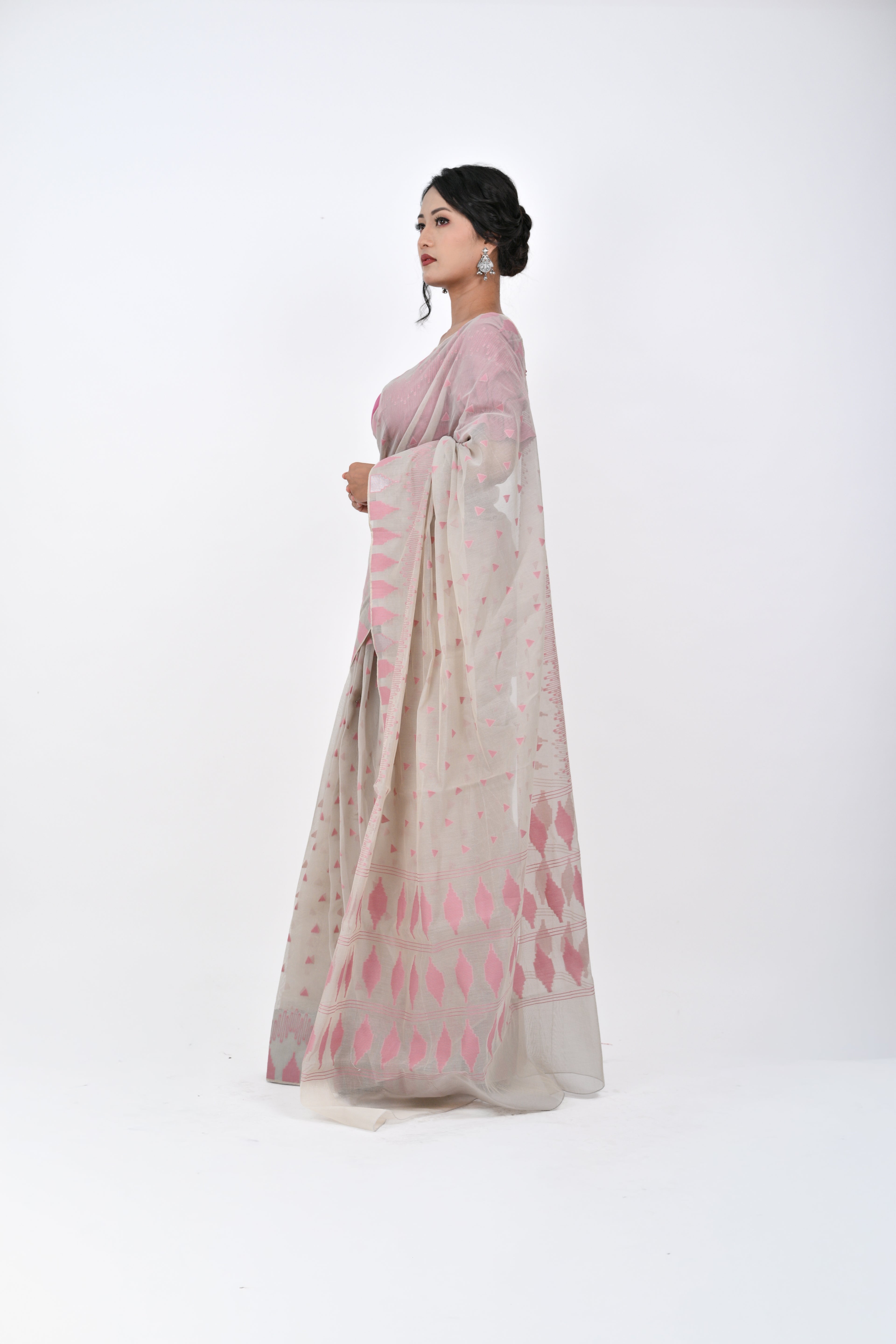 Ahum Saree – Magenta Pink