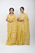 Classic Motif Saree – Yellow