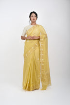 Classic Motif Saree – Yellow