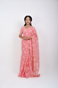 Thoibi Saree – Cotton Candy Pink