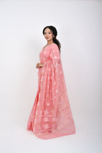 Thoibi Saree – Cotton Candy Pink