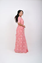 Thoibi Saree – Cotton Candy Pink