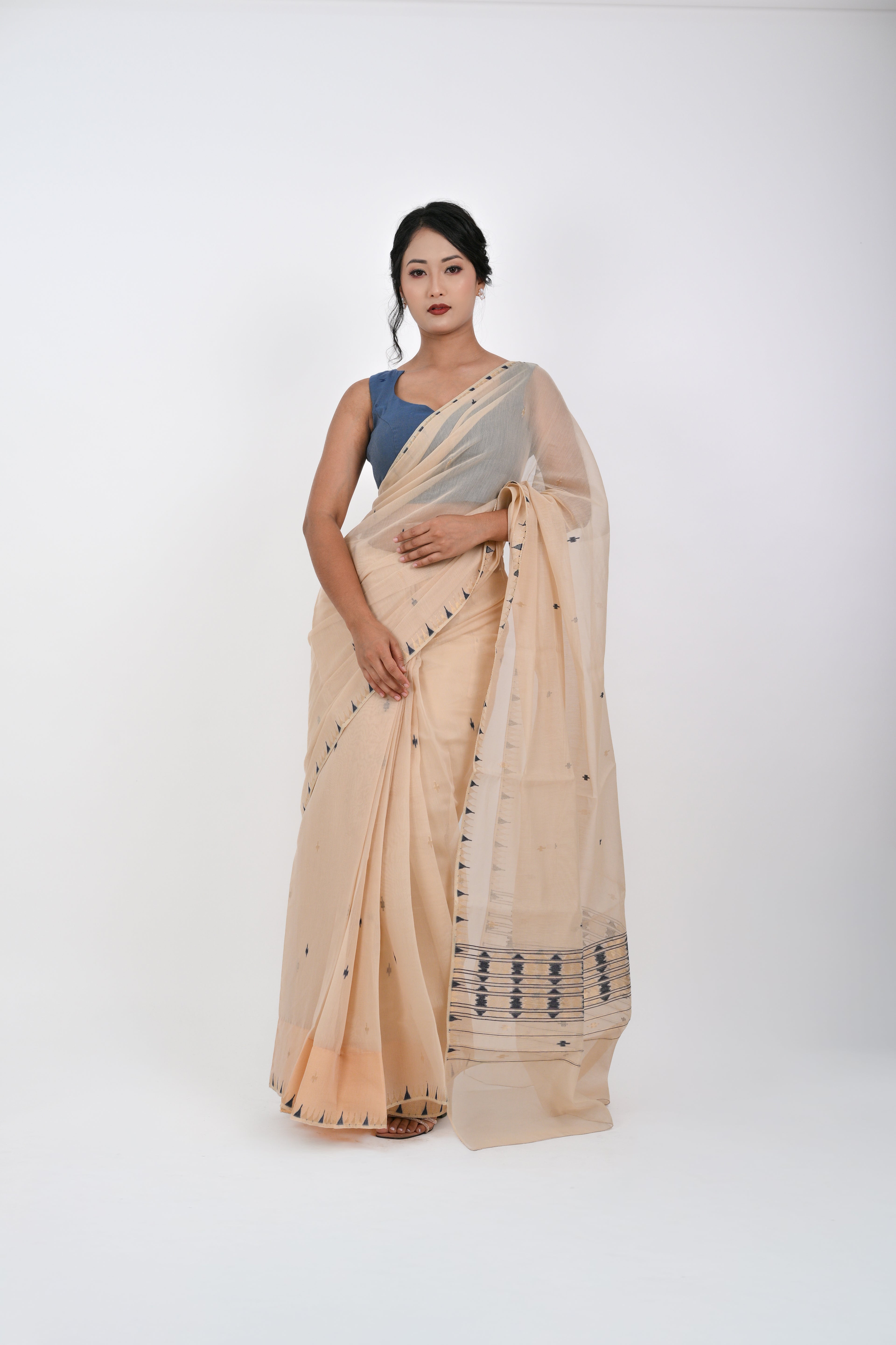 Everyday Saree – Tusser