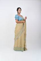 Ahum Saree Blue Premium Designer Saree