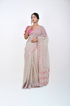 Ahum Saree – Magenta Pink