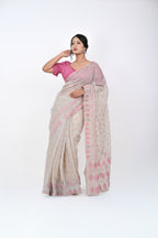 Ahum Saree – Magenta Pink