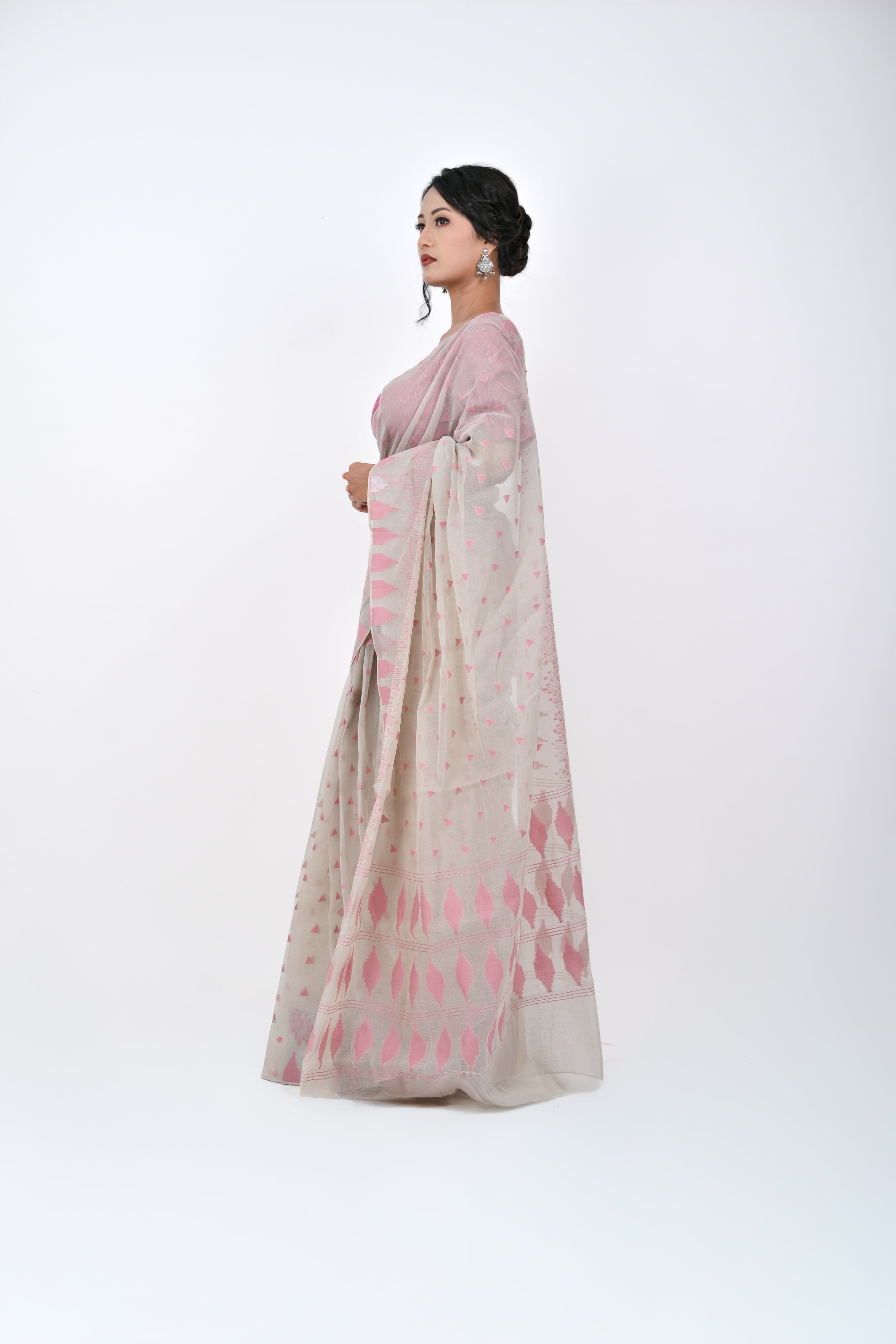 Ahum Saree – Magenta Pink