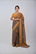 UNA Saree – Coffee