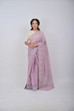 Classic Motif Saree – Lilac