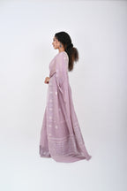Classic Motif Saree – Lilac