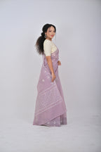 Classic Motif Saree – Lilac
