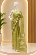Floral 01 Saree – Pista
