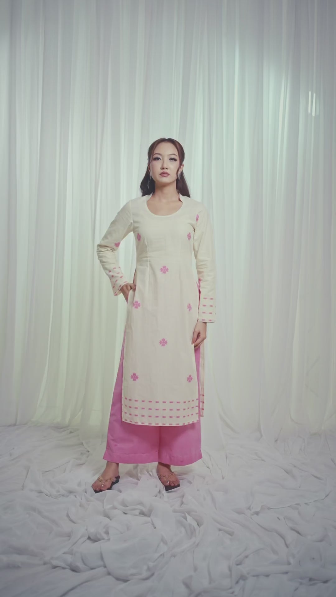 ETA Anou – Pink Kurti Set
