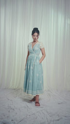 ETA Eya Fusion Wrap Dress – Turquoise