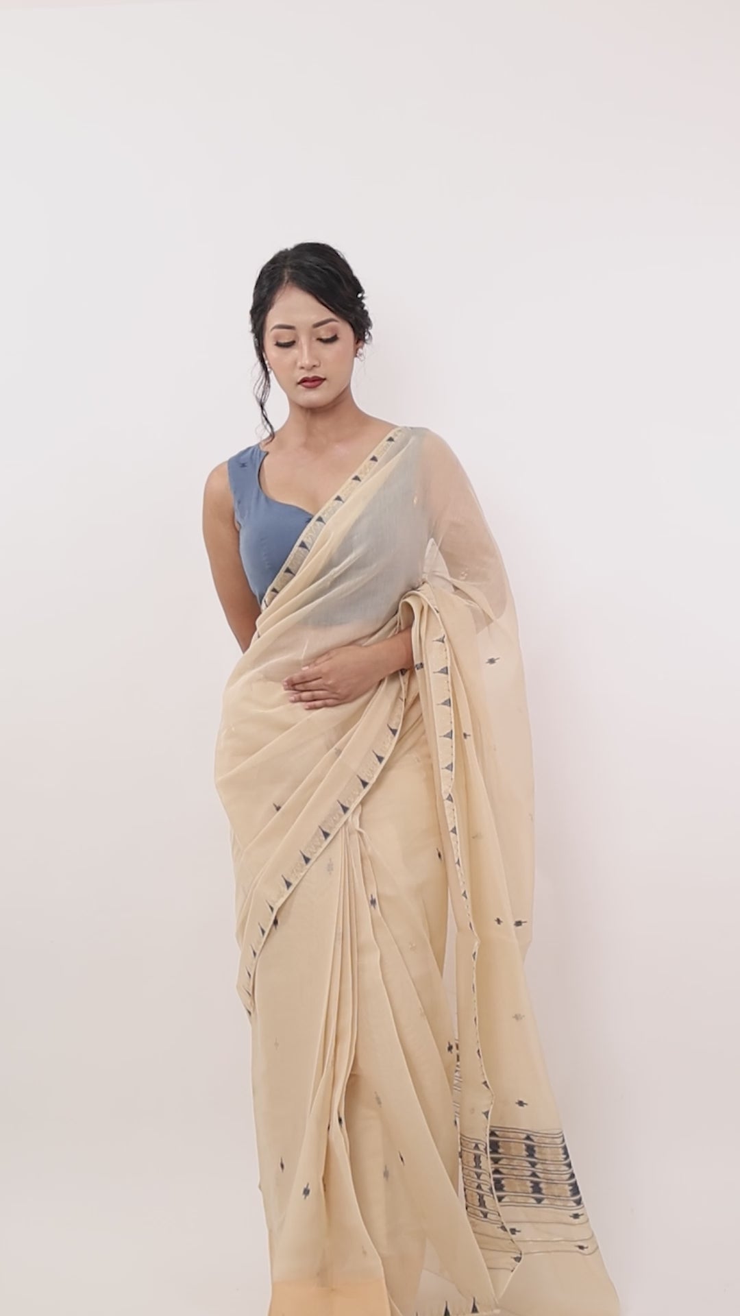 Everyday Saree – Tusser